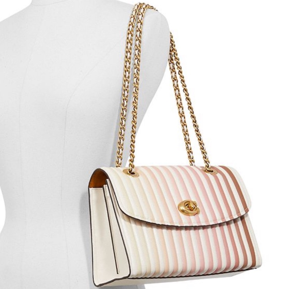 Coach Parker Ombré Quilted Convertible Bag